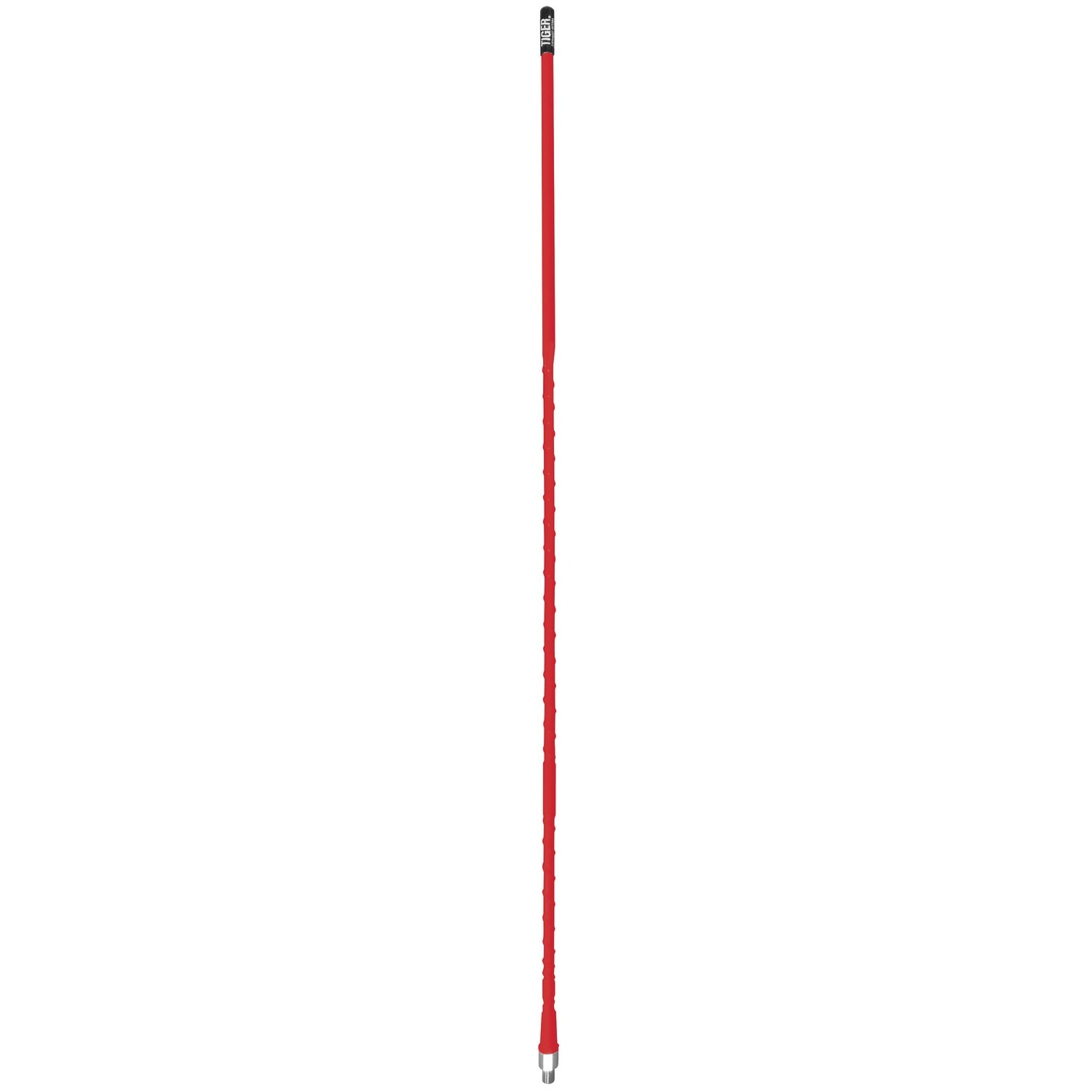 Everhardt 2 Foot 3/4 Wave Cb Antenna With Weather Trap And 3/8"X24" Threaded Base - Red