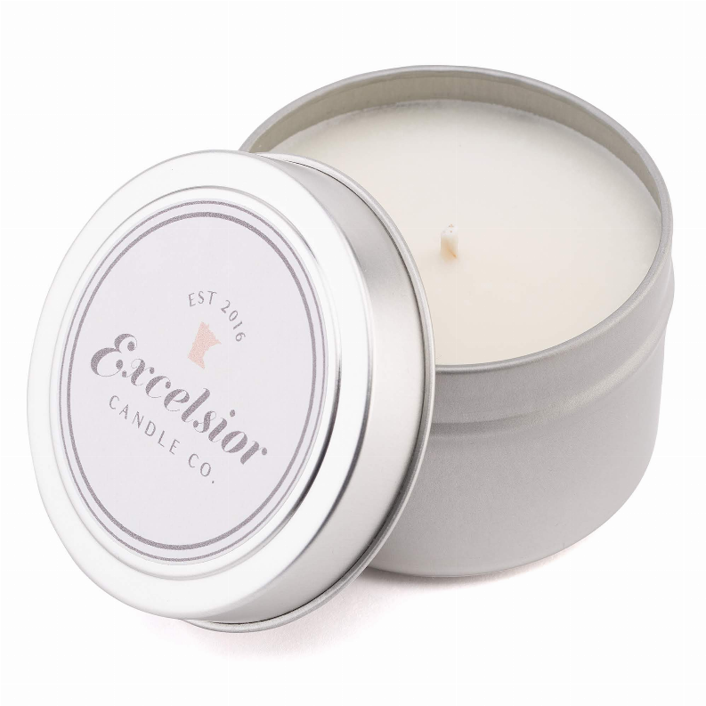 Excelsior Candle Soy Candle - 4 oz. tinBourbon Pumpkin