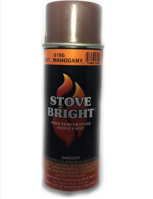 Stove Bright Metallic Mahogany High Temperature Stove Paint - 1A60H895
