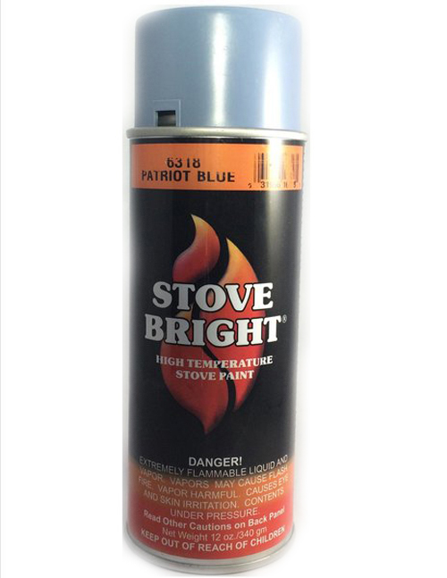 Stove Bright Patriot Blue High Temperature Stove Paint - 1A62H400