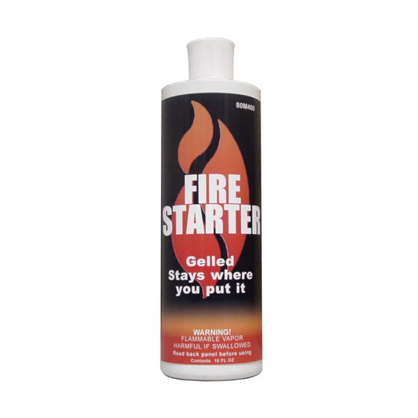 Stove Bright Gelled Fire Starter, Case Of Twelve 16 Oz. Bottles