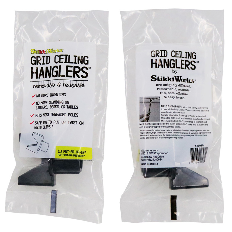Grid Ceiling Hanglers Put-er-Up-er Tool