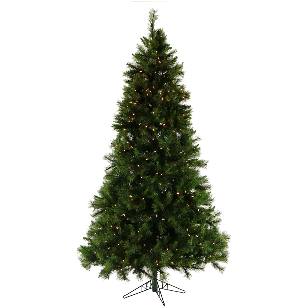 Fraser Hill Farm 7.5' Canyon Pine Tree, Clr LED Lght, EzConnect