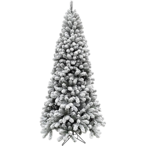 FHF 9.0' Alaskan Flocked Christmas Tree - No Lights