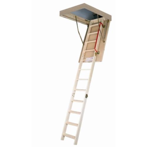 FAKRO LWT-66895 Wooden Folding Highly Insulated Attic Ladder 30"x54"