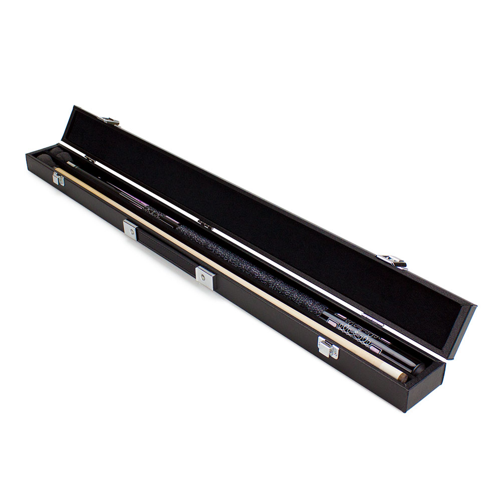 Billiard Cue in Black Wooden Case