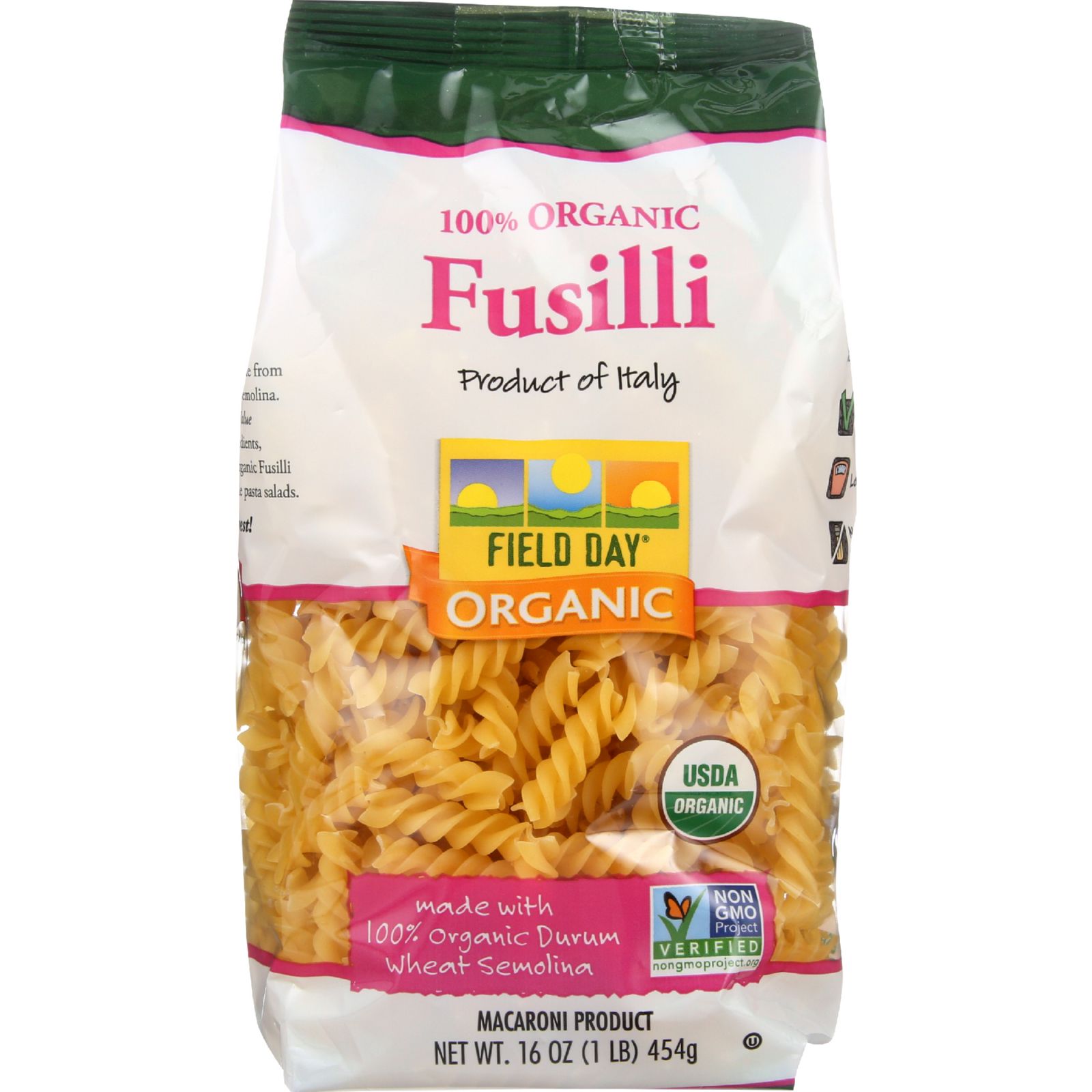 Field Day Traditional Fusilli Pasta (12x16 Oz)