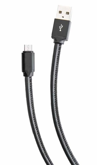 Genuine Leather Android Cable