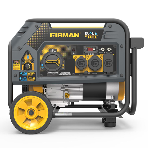 Firman Power Equipment Dual Fuel 4550/3650 Watt (Hybrid Series) Generator