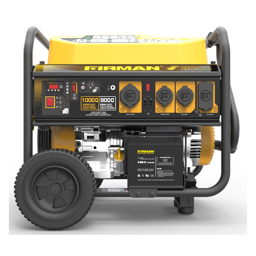 Firman Power Equipment Gas Powered 10000/8000 Watt (Performance Series) Generator