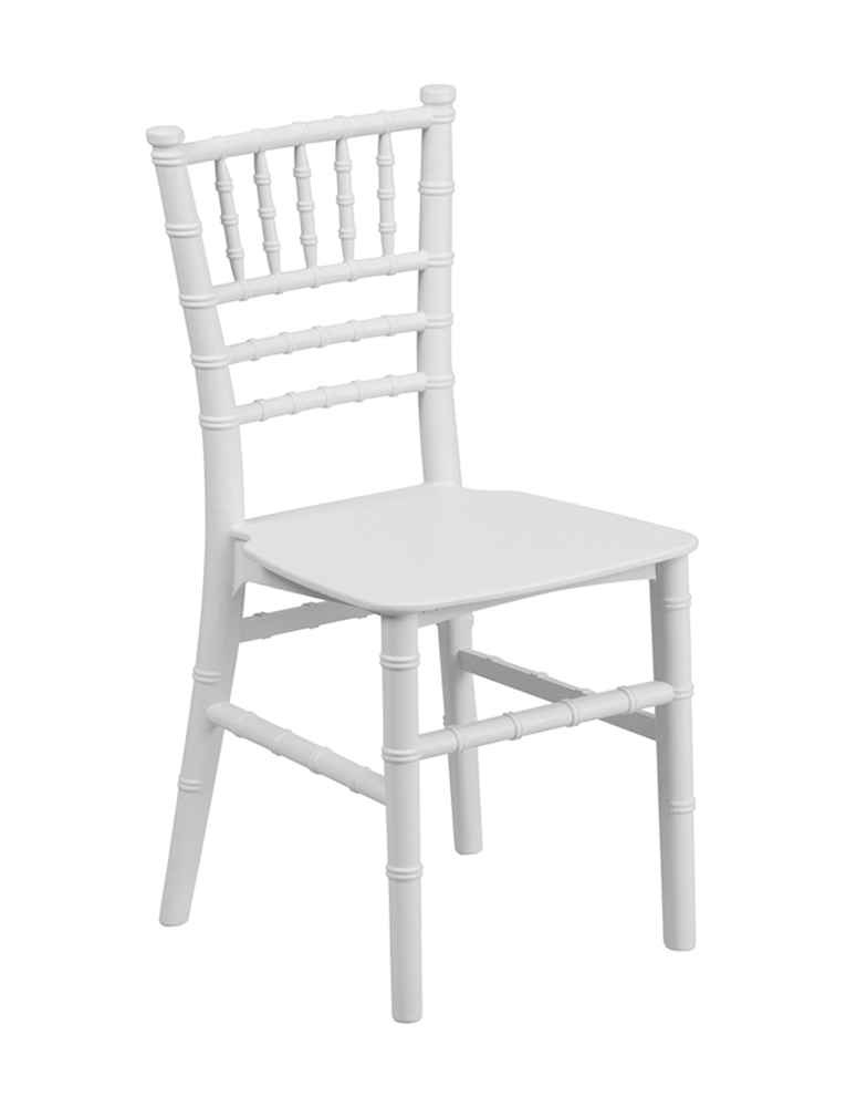 Kids White Resin Chiavari Chair