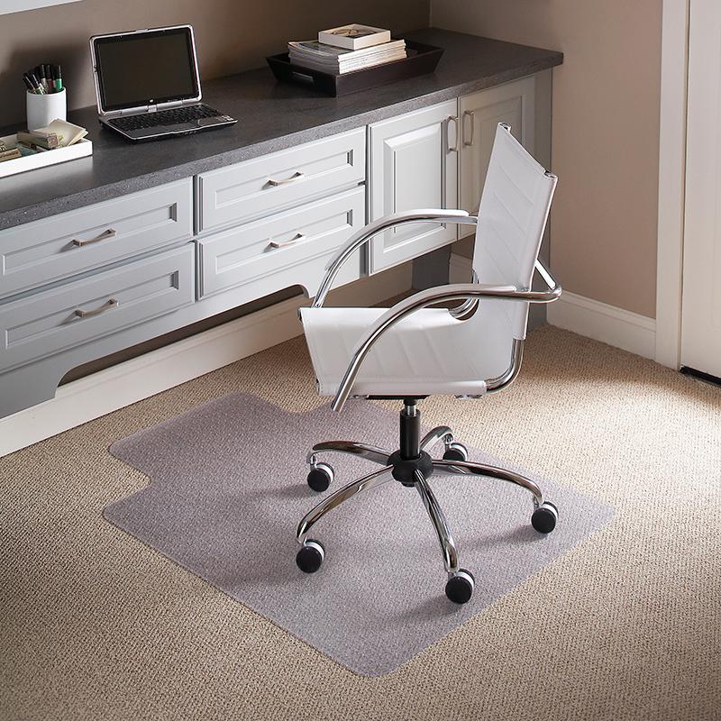 45'' x 53'' Carpet Chair Mat with Lip