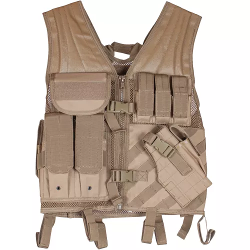 Assault Cross Draw Vest - Coyote