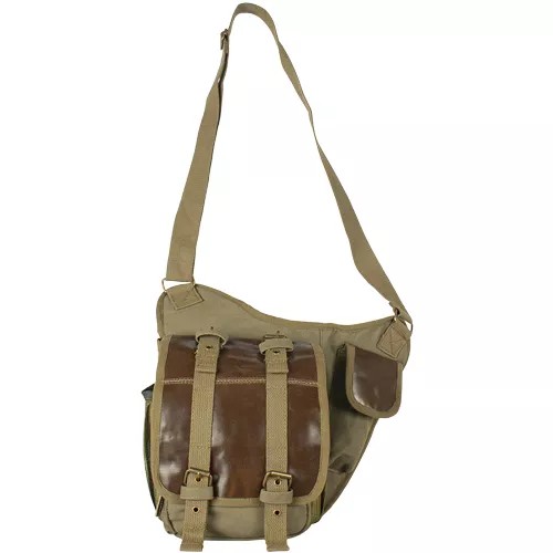 Retro Hipster Side-Bag - Olive Drab