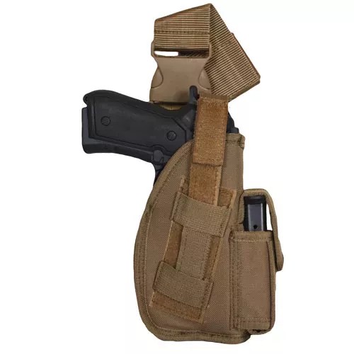 SAS Tactical Leg 4" Holster (Right) - Coyote