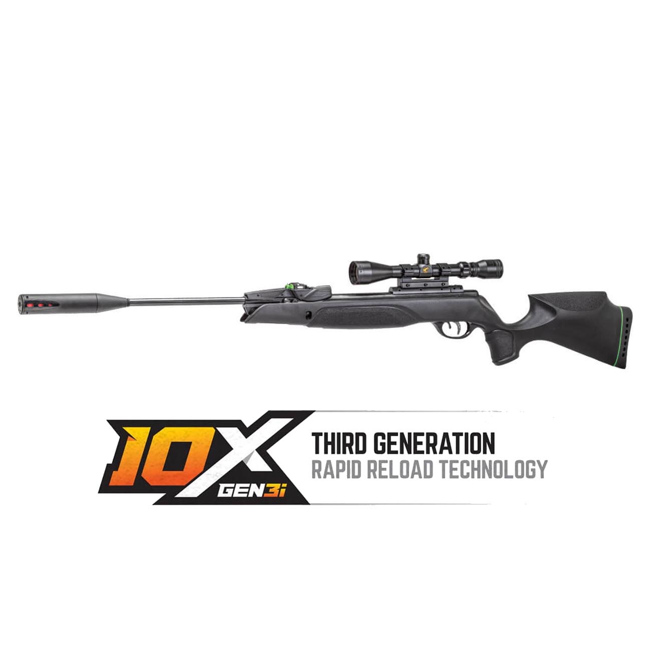 Gamo Swarm Magnum PRO 10X GEN3i' .22 Caliber 10-Shot Air Rifle with Scope