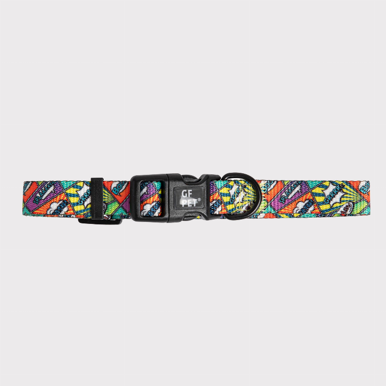 GF Pet  Printed Collar Small Comic Book