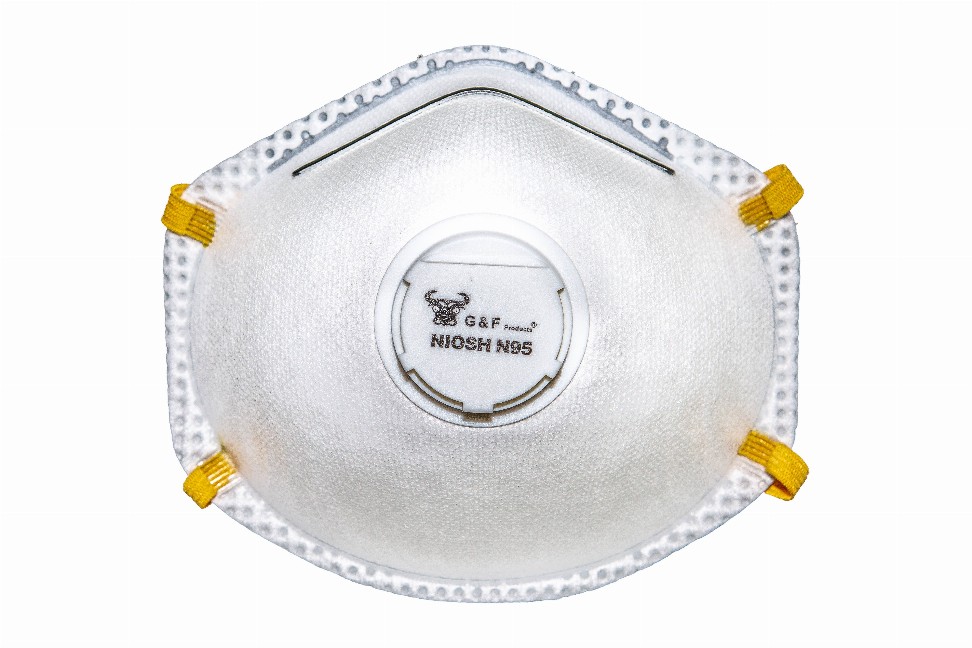 G & F 9116 N95 Particulate Respirator Dust Mask with Valve
