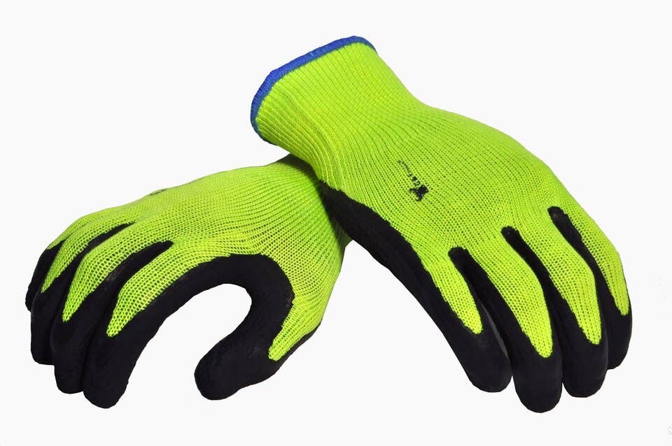 High Visibility Low Emissions Gloves - XL Green