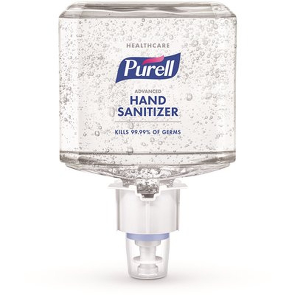 Healthcare Advanced Gel Hand Sanitizer, 1,200 mL, Clean Scent, For ES4 Dispensers, 2/Carton