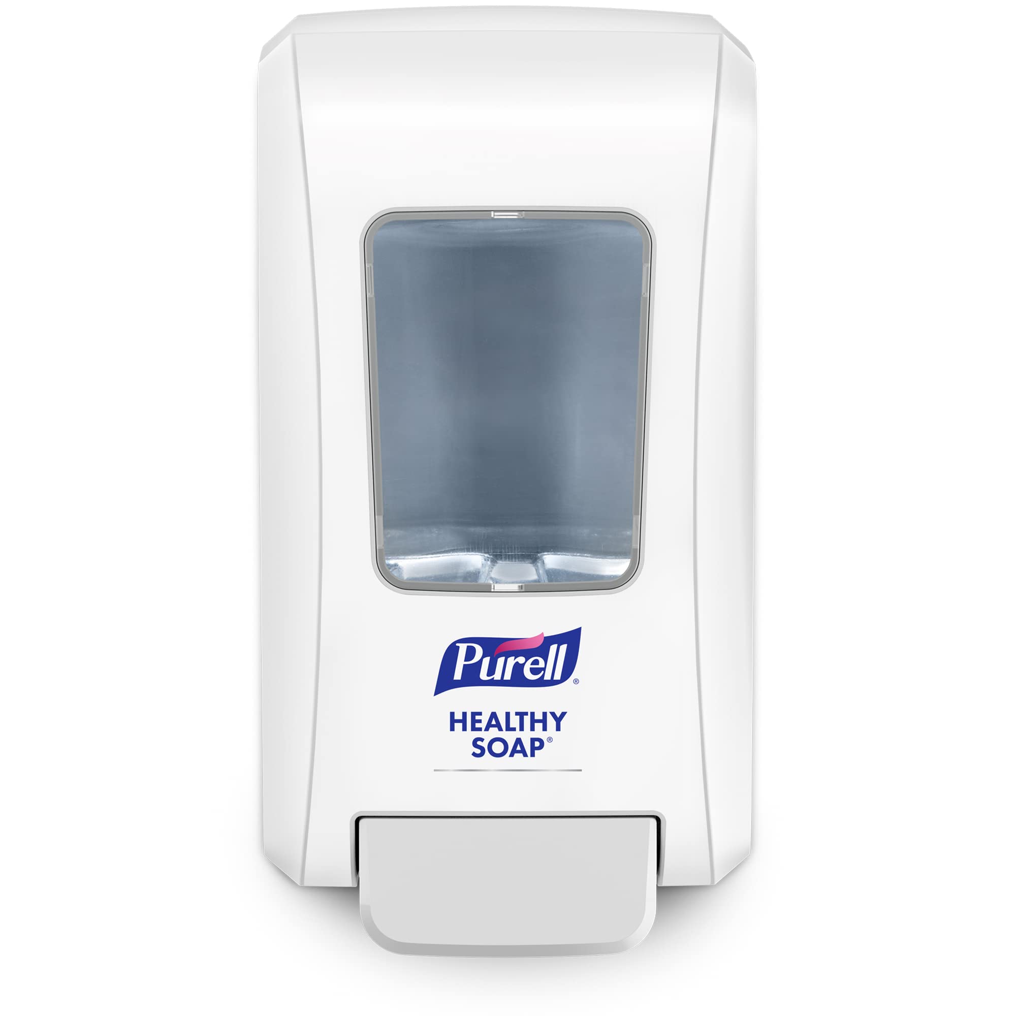 FMX-20 Soap Push-Style Dispenser, 2,000 mL, 6.5 x 4.65 x 11.86, White/Chrome, 6/Case