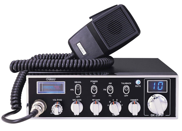 45 Watts 10 Meter Radio Rf/Mic Gain W/Dimmer Switc