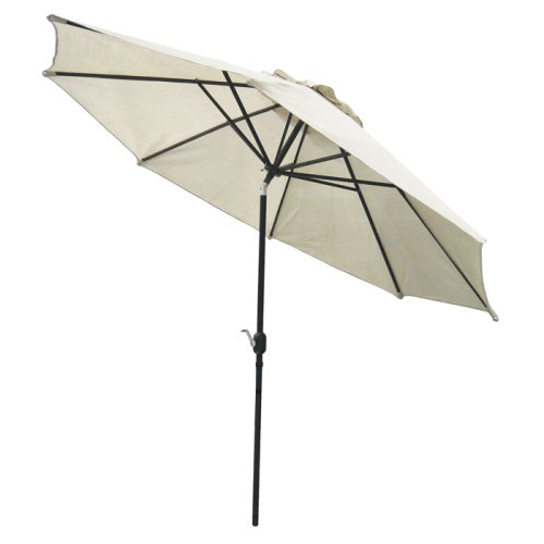 Market Umbrella 11' Alum/Smoke Round