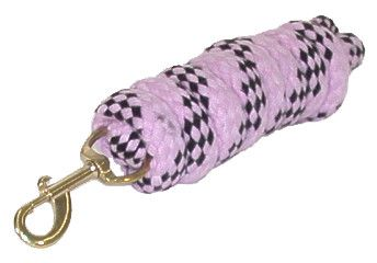 Gatsby Acrylic 6' Lead Rope With Bolt Snap 6' Lavender/Black