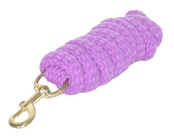 Gatsby Acrylic 6' Lead Rope With Bolt Snap 6' Purple