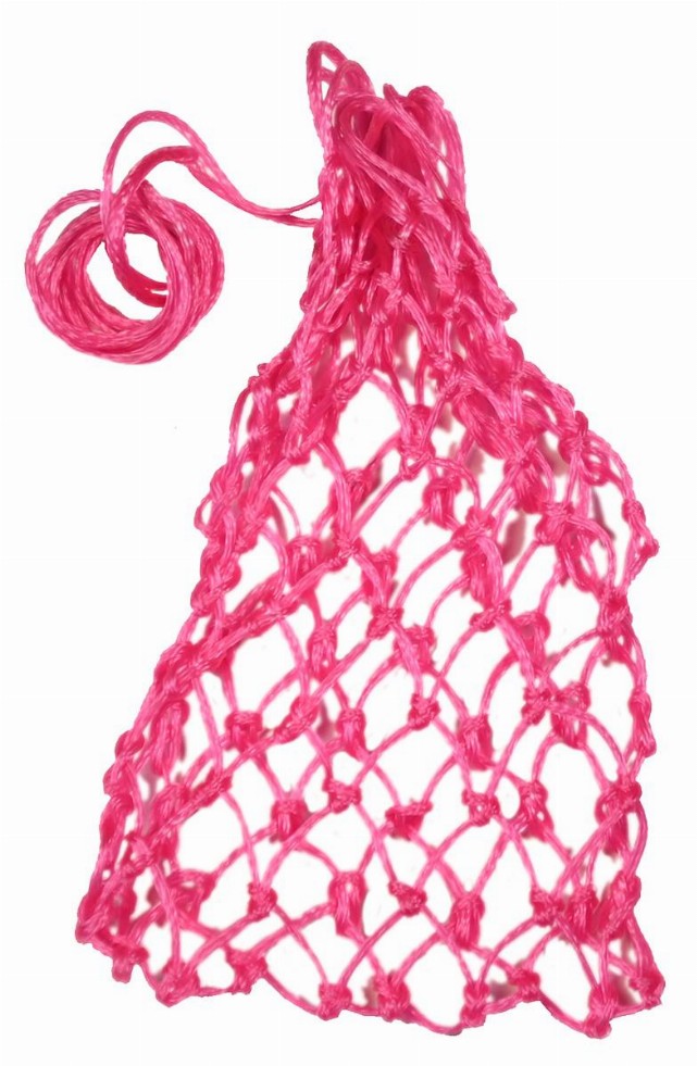 Gatsby Slow Feed Mini Hay Net 16" Pink