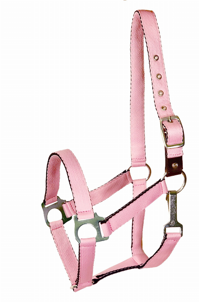 Gatsby Ultra Soft Nylon Safety Halter Cob Pink