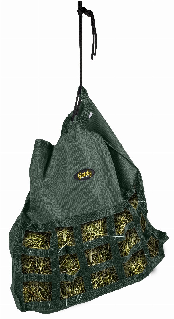 Gatsby Nylon Scratchless Slow Feed Hay Bag Hunter