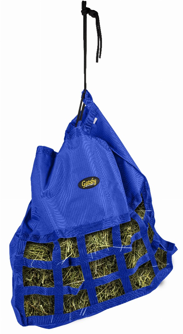 Gatsby Nylon Scratchless Slow Feed Hay Bag Royal