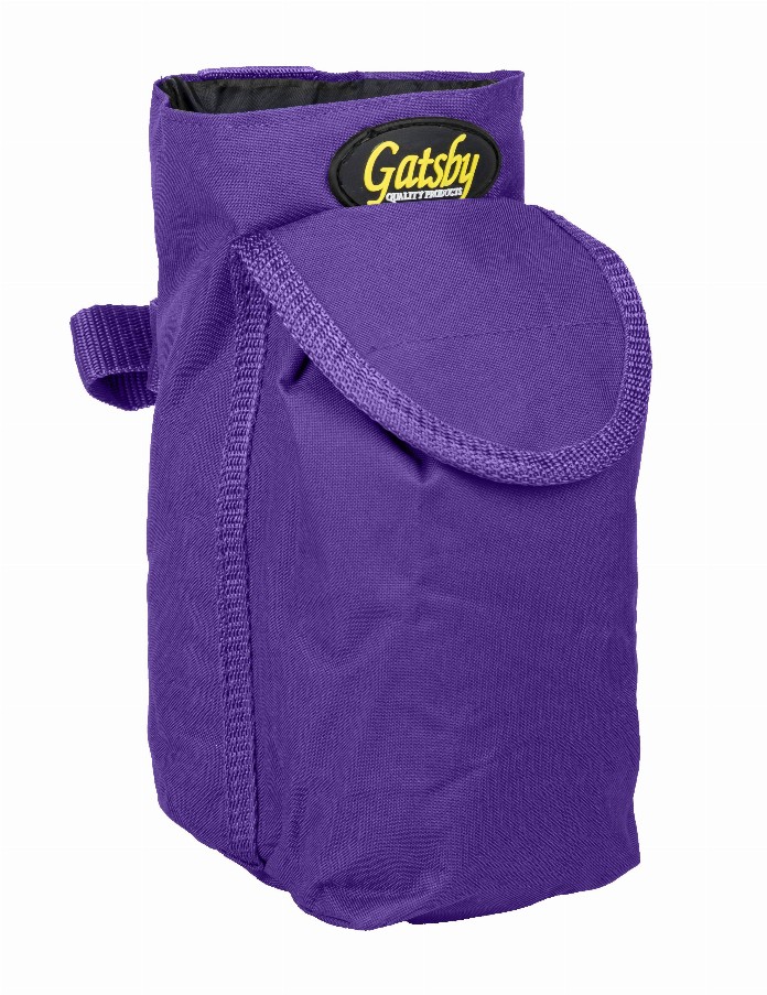 Gatsby Nylon Water Bottle & Cell Phone Carrier Purple
