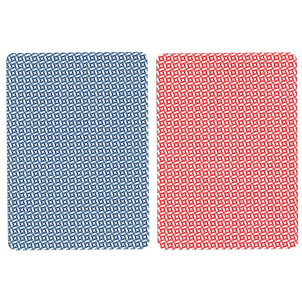 Gemaco Weave Red/Blue Poker Size Regular Index