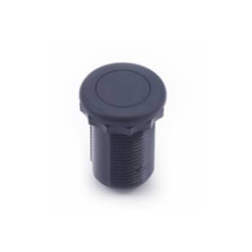 Air Button, Therm, #15 Style, Flush, Black