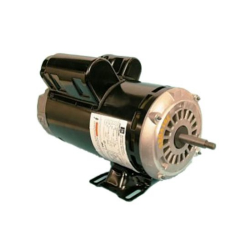 Pump Motor, Nidec/US-Motor, Thru-Bolt,48YFr,2Spd,2HP,230V,8.6/3.4A 2 Capacitors on Top Of Motor(11:00 & 1:00)