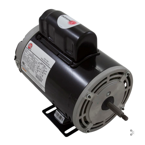 Motor, Emerson, Thru-Bolt, 56-Frame, 2-Speed, 1.5HP, 230V, 3.0/8.0 Amp