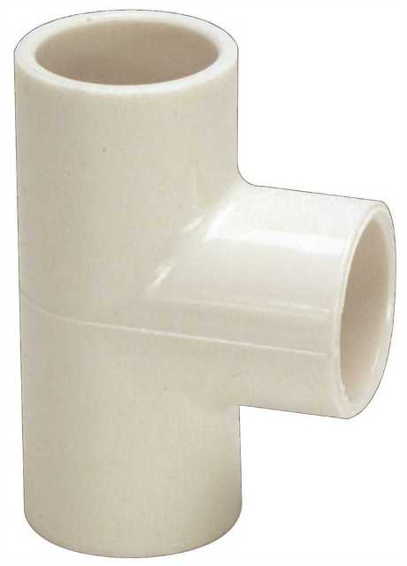 Fitting, Tee, PVC, 1-1/2"Slip x 1-1/2"Slip x 1"Slip