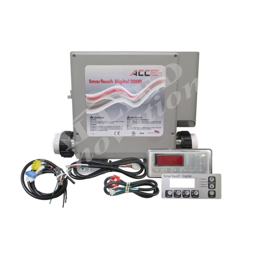 Control System, Outdoor, ACC, SmartTouch Digital, 115/230V, 5.0kW, w/KP-2020 Spaside, Cords in Outdoor Enclosure