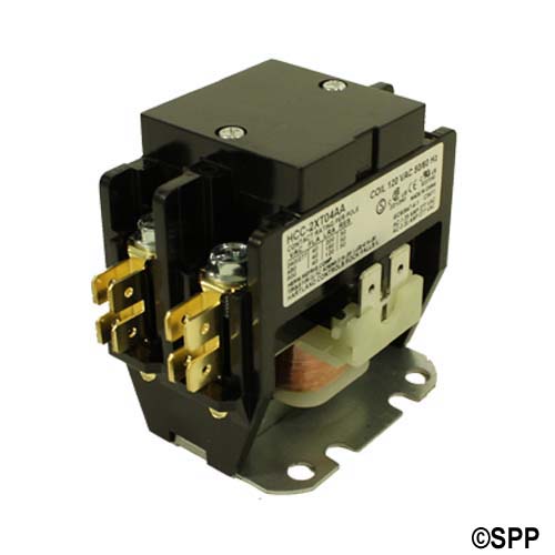 Contactor, DPST, 115VAC Coil, 50A