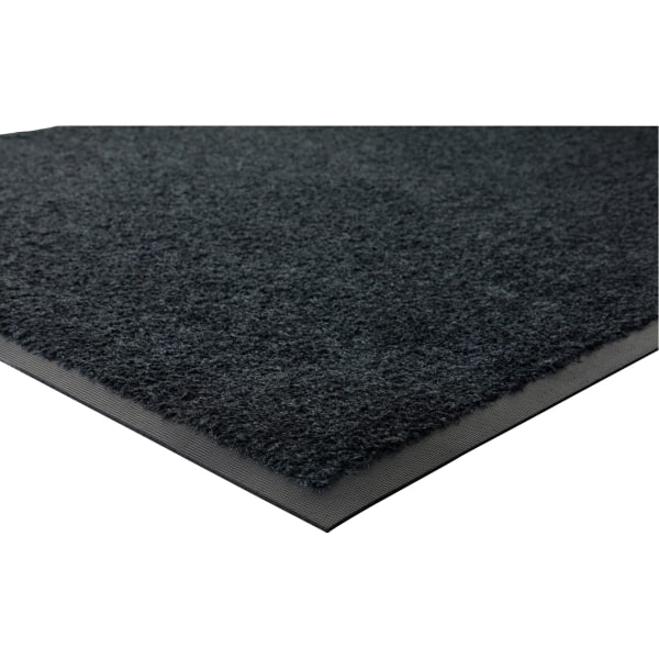 Genuine Joe Platinum Series Indoor Wiper Mats - Indoor - 56" Length x 33.50" Width - Rubber, Nylon - Black