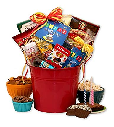 Birthday Gift Baskets - 16x14x10 inHappy Birthday Especially For Him