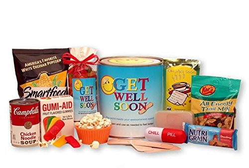 Get Well Gift Baskets - 10x10x10 inget well soon gift pail