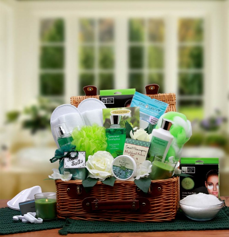 Gifts For Her - 15x15x12 inEucalyptus Spa Gift Hamper