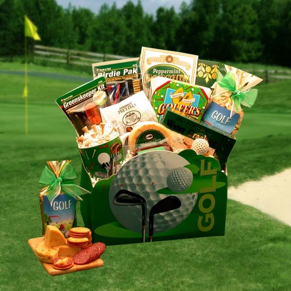 Sport Gift Baskets - 16x12x8 inGolf Delights Gift Box