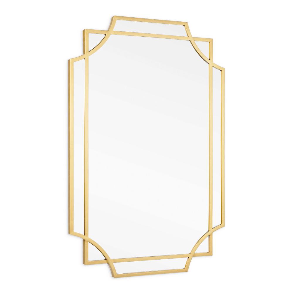 Margot Gold Metal Wall Mirror