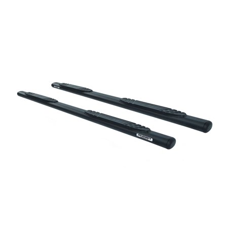 UNIVERSAL 4IN - 80IN LONG - BLACK SIDE BARS OE XTREME SIDESTEPS TEXTURED BLACK (BRKT SOLD SEP)