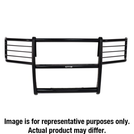 08-14 E150/E250/E350 VAN(NO EUROTUBE)3000 SERIES STEPGUARD COMPLETE GRILLE & BRUSH GUARD-BLACK