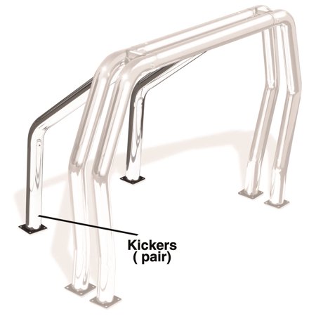 07-21 TUNDRA/99-18 SILVERADO/SIERRA 1500 FULL SIZE PICKUP KICKERS-BED BARS-CHROM